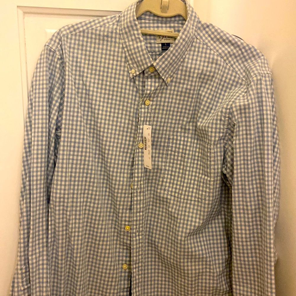 Large Slim Fit J-Crew button down. New with tags